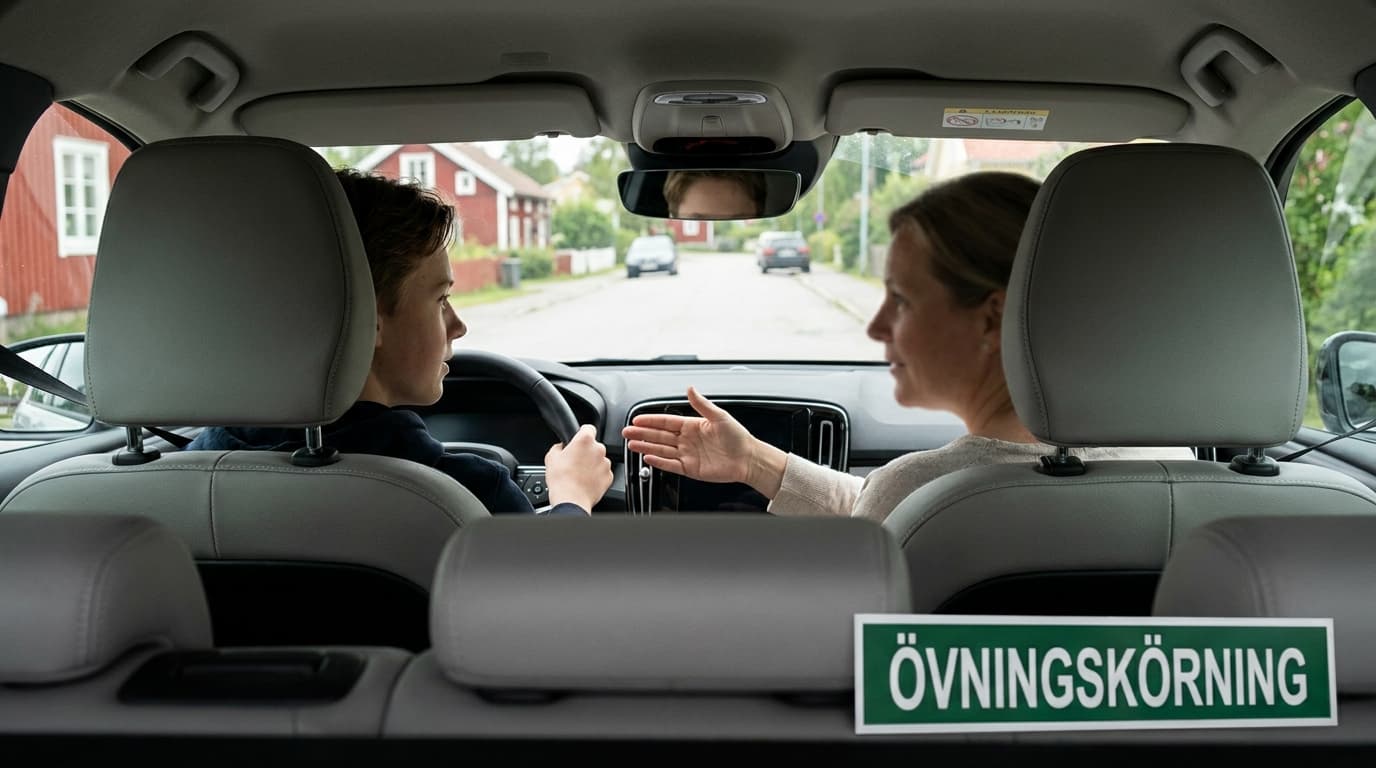 Handledarkursen slopas 1 augusti 2026 – så fungerar övningskörningen nu